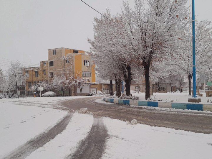 برف زمستانی، مهمان شهرستان کیار