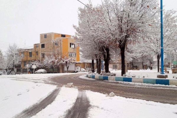 برف زمستانی، مهمان شهرستان کیار