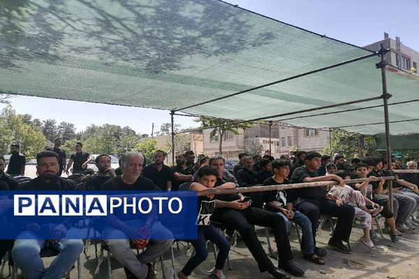 مراسم آیینی خیمه سوزان سنت هرساله مردم مشهد