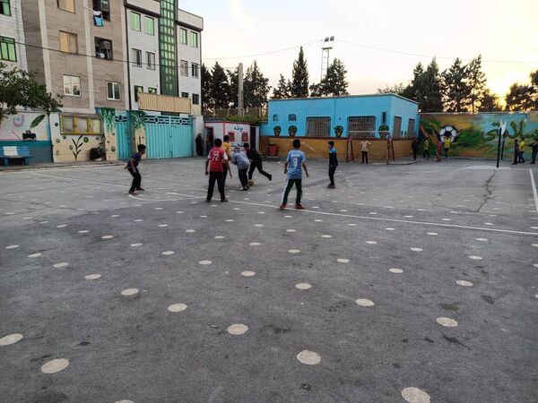 برگزاری اردوی درون مدرسه‌ای با عنوان «شبی در فرنو» در دبیرستان فرنو شهرستان قدس