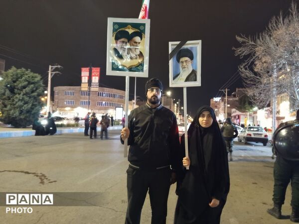 پدر از میان ما رفته ولی پسرش باز علمدار شده 