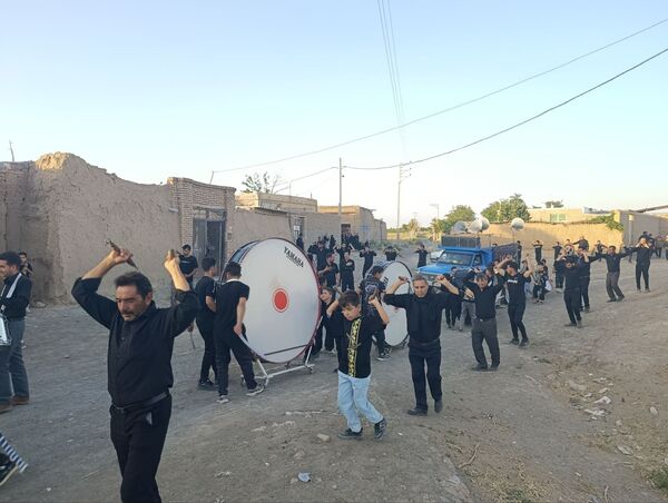عزاداری هم نوا با علمدار کربلا 