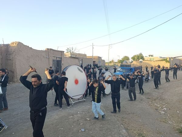 عزاداری هم نوا با علمدار کربلا 