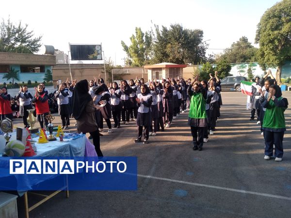 المپیاد ورزشی درون مدرسه‌ای دبیرستان دخترانه عرفان ناحیه سه شیراز