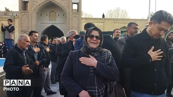 شهر نیشابور مشکی پوش شد-۲