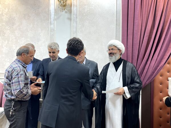 مراسم تجلیل از عوامل هیئت فرهنگیان و دانش آموزی شهرستان کاشمر 