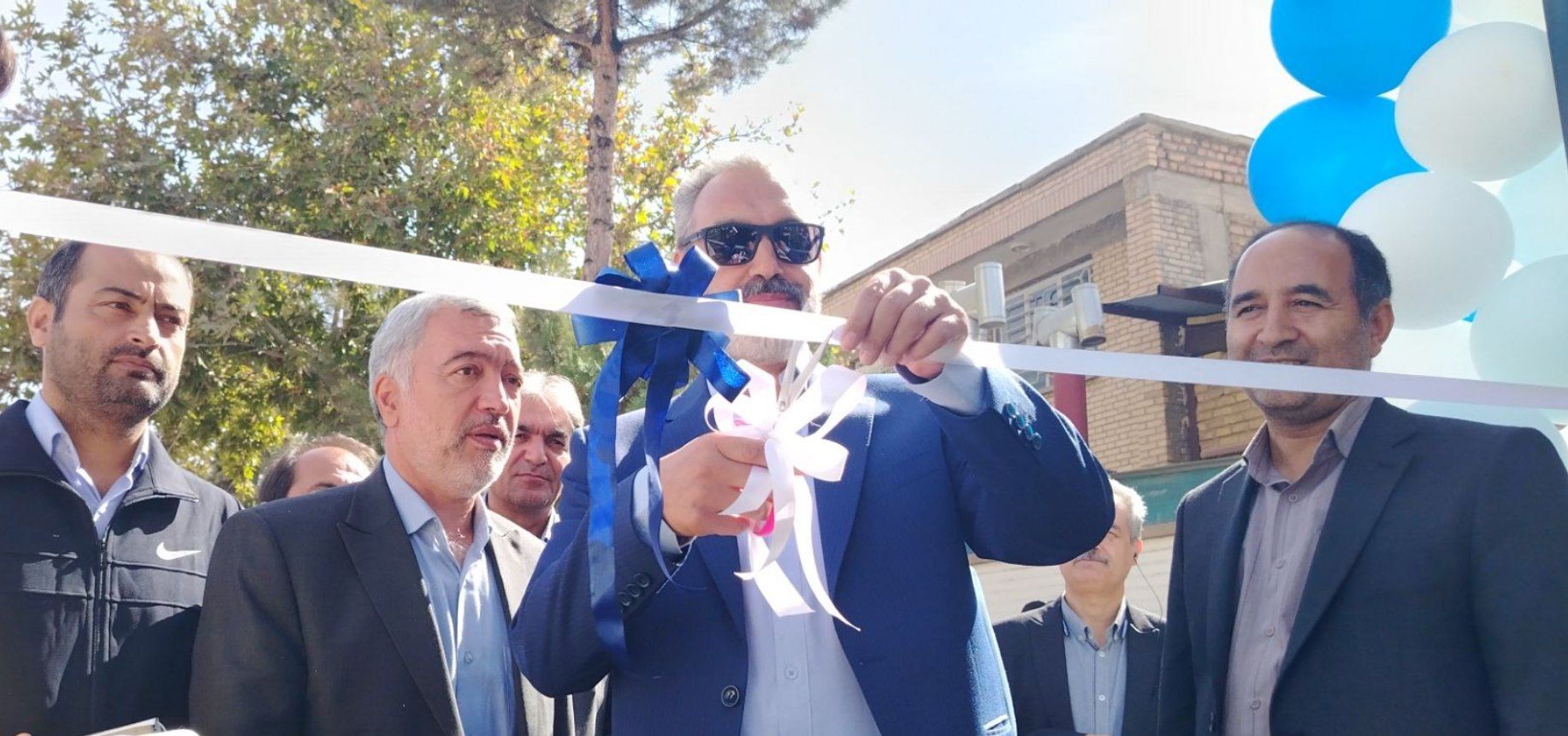آئین افتتاح چمن مصنوعی سمپاد آموزشگاه شهید بهشتی نیشابور
