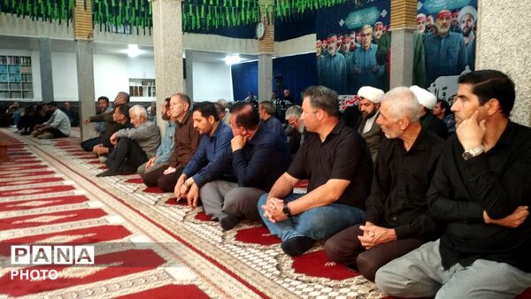 آیین گرامیداشت اولین سالگرد شهید حسین قربانی در نظرآباد 