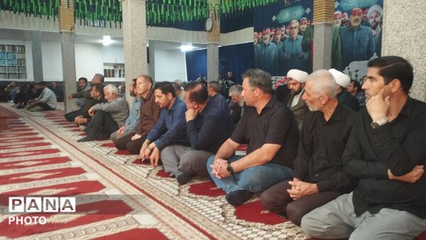 آیین گرامیداشت اولین سالگرد شهید حسین قربانی در نظرآباد 