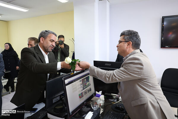 حضور رئیس سازمان مدارس و مراکز غیردولتی در خبرگزاری پانا
