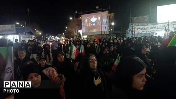 جلوه هایی از حضور باشکوه مردم آشخانه در راهپیمایی