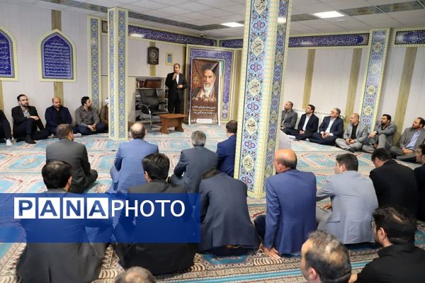 مراسم سالگرد ارتحال امام راحل در اداره‌کل آموزش و پرورش آذربایجان شرقی