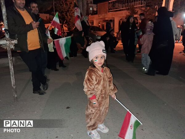 مراسمی باشکوه  به مناسبت  روز نوزدهم  شهادت رهبر معظم انقلاب