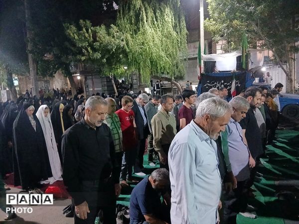 نماز استغاثه در خروش حماسی هفتاد و پنجم
