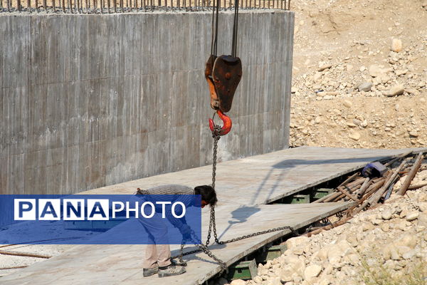 تلاش برای تکمیل پروژه «پل باهوش» شهر اهرم