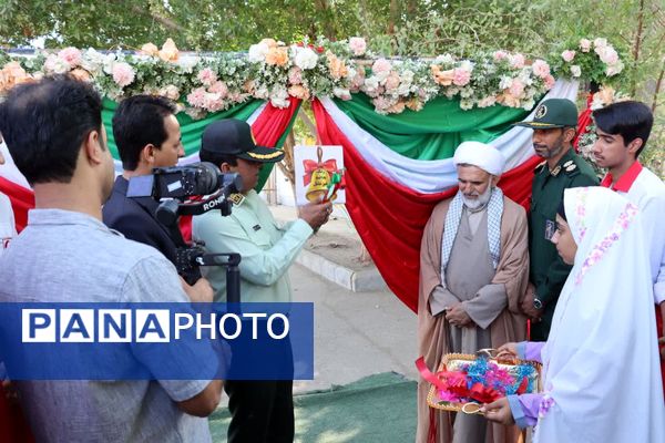 زنگ پدافند غیرعامل در مدارس قلعه‌گنج نواخته شد