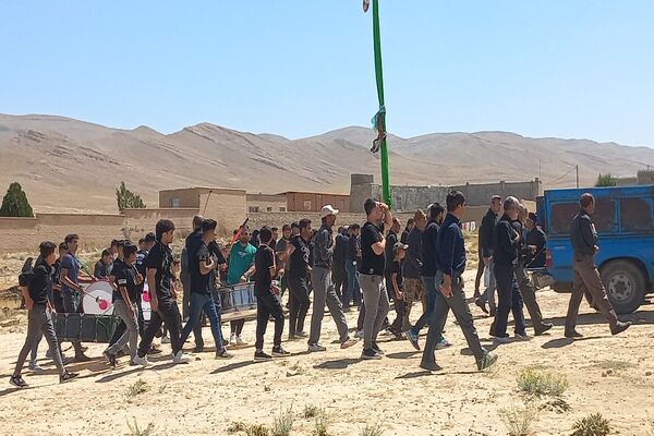 مراسم سوگواری سالار شهیدان حضرت اباعبدالله الحسین (ع) در روستای گزکوه 
