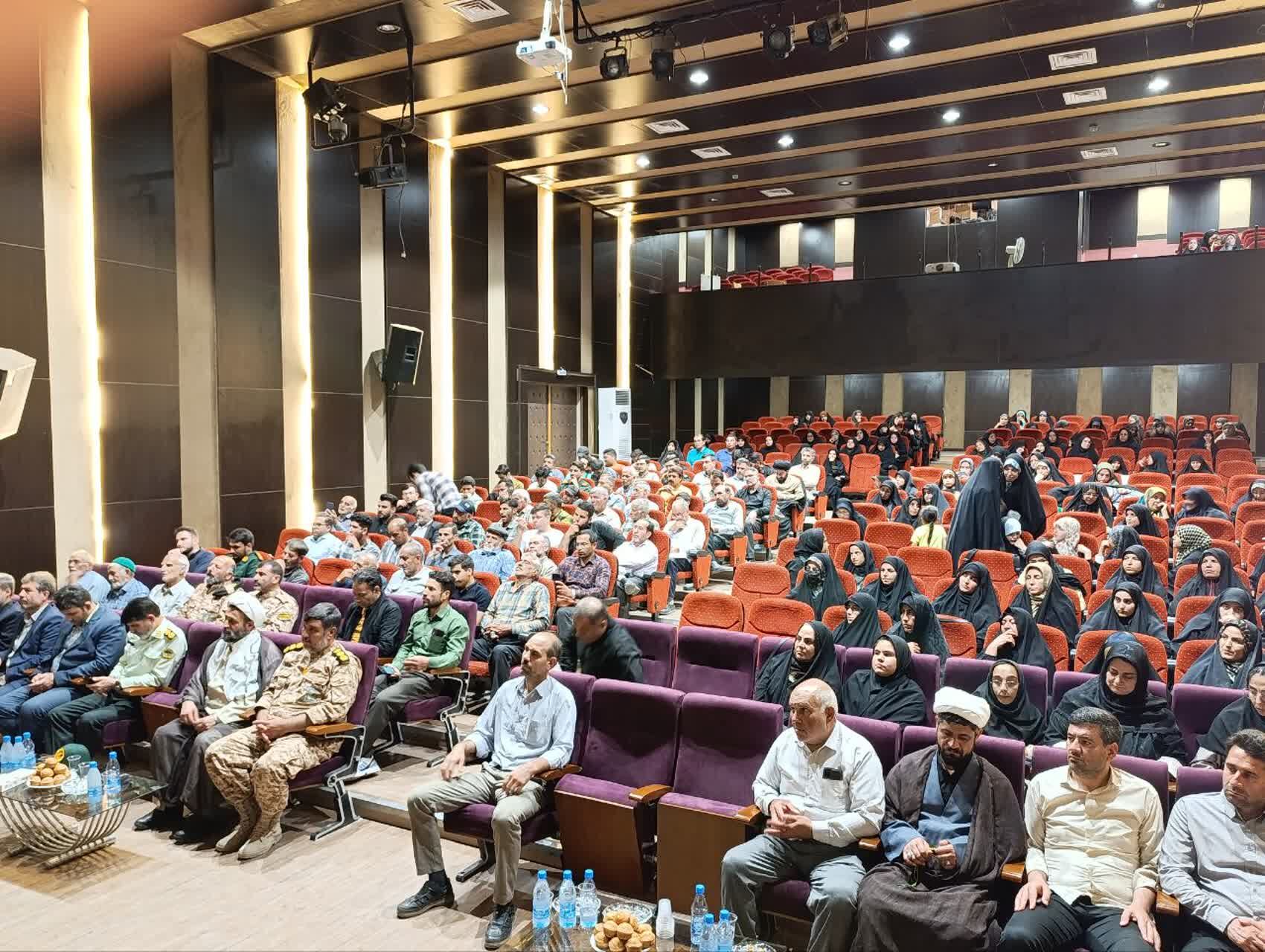 برگزاری همایش جهادگران فاطمی ۵ در شیروان