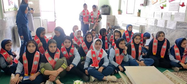 جشن روز معلم در مدرسه شهید احمد خاقانی شیروان