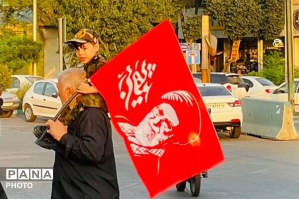 تهران از لنز دوربین خبرنگاران پانا شهرستان قدس در سوگ رهبر شهید انقلاب