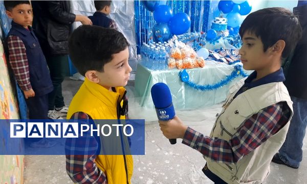برپایی جشن آب در دبستان سرافراز ناحیه۷ مشهد 