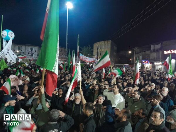 اجتماع حامیان آرمان‌های انقلاب اسلامی در گلوگاه