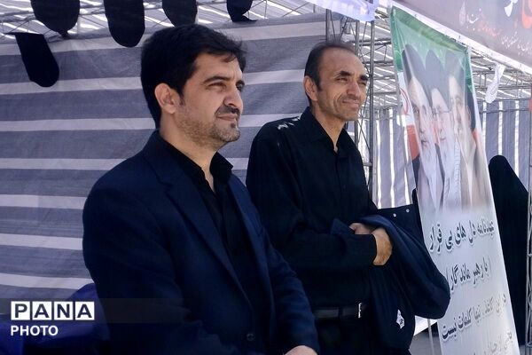 جلوه‌ای از  همبستگی و خدمت در وداع رهبر شهید  امت اسلام در بهارستان دو