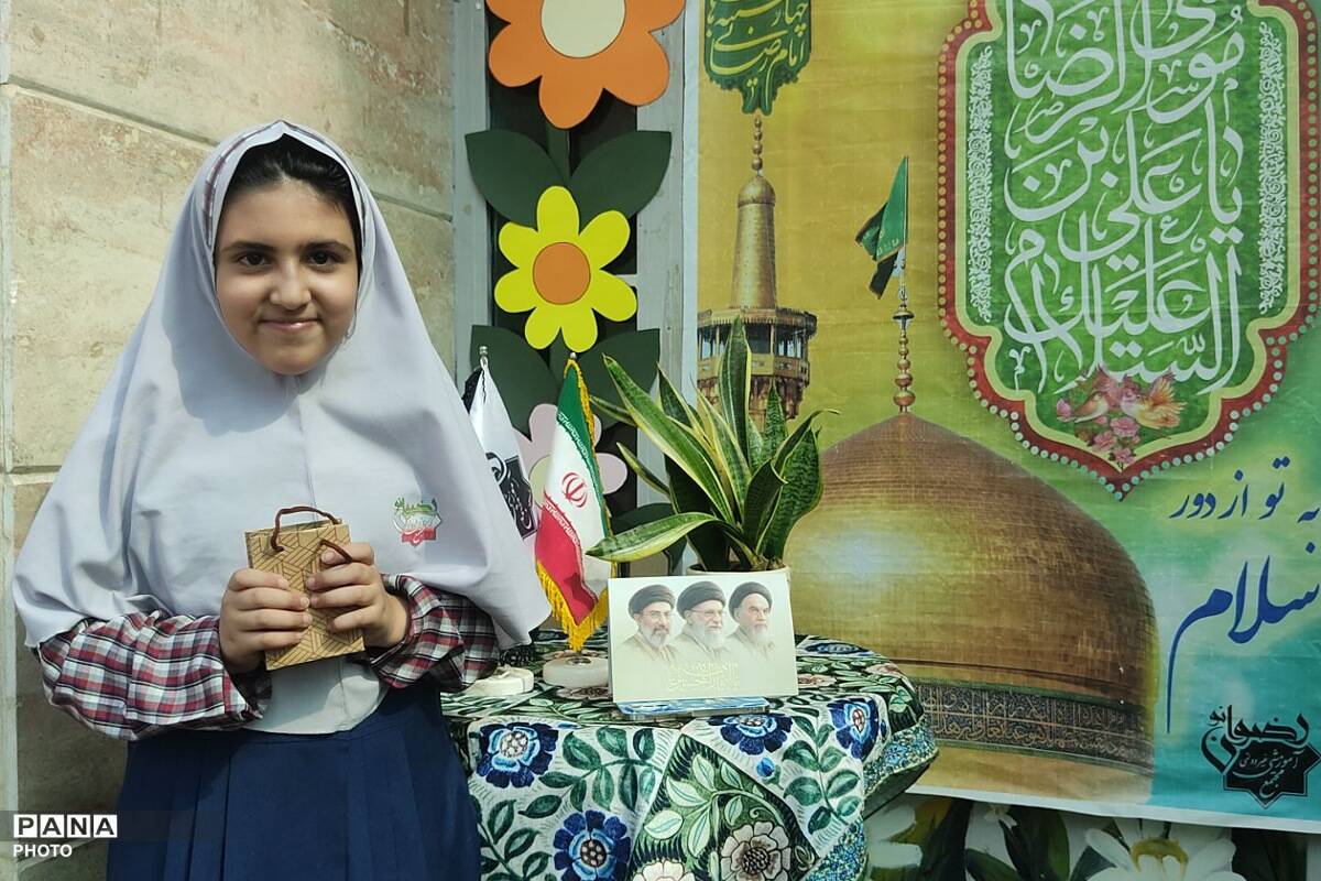 از سفره سلامت تا عطر ارادت؛ جشن مهربانی در مدرسه رضوان‌نو