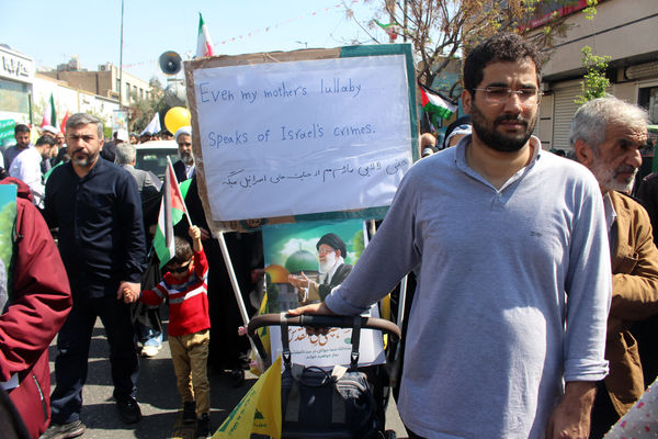 جلوه هایی شکوهمند از راهپیمایی روز جهانی قدس در قم