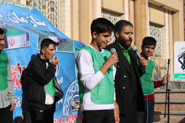 اردوی تمشک در خرم آباد 
