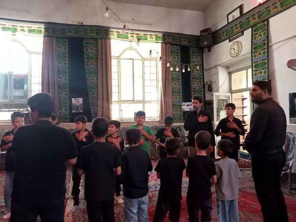 سوگواره احلی من العسل در شهر رباطسنگ