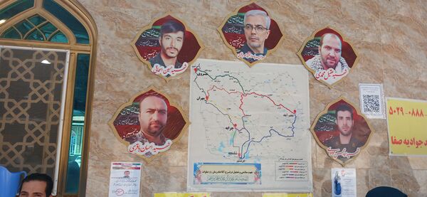 استقبال از زائران کربلا در بازگشت از کربلا