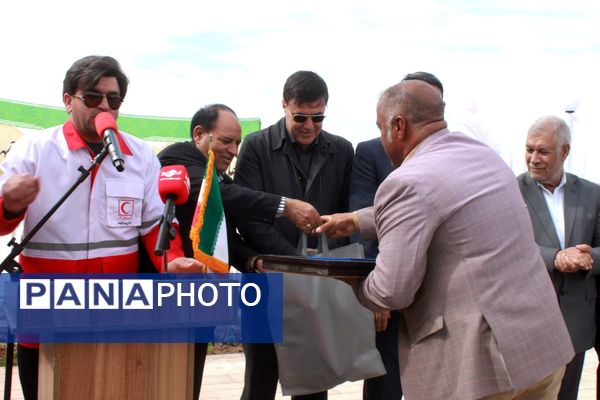 افتتاح پایگاه امداد و نجات هلال‌احمر «یادمان شهدای چترود» 