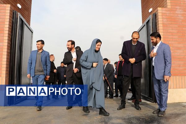 آیین افتتاح مدرسه ۱۴ کلاسه روستای خیرآباد