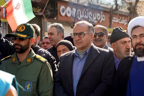  مراسم گرامیداشت راهپیمایی ۲۲ بهمن در شهرستان فیروزکوه