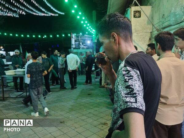 فعالیت چایخانه حضرت زهرا (س) در قاب پانا 