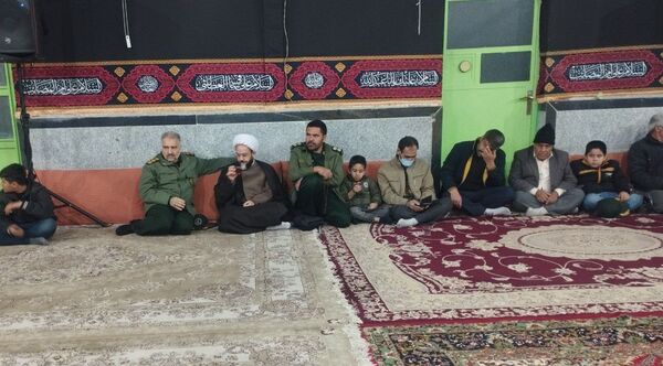 برگزاری یادواره شهدا در دهستان ابراهیم آباد