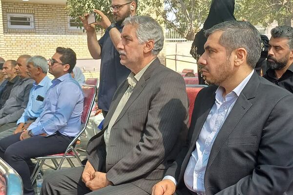آیین افتتاحیه مدرسه 6 کلاسه روستای حسین آباد دفتری شهرستان ورامین