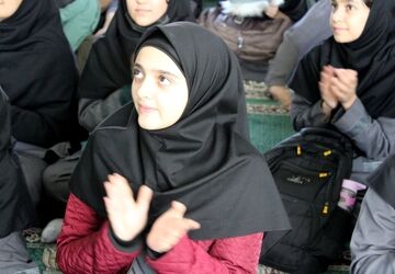 جشن میلاد حضرت علی‌اکبر(ع) در دبیرستان سیدجواد جوادی کرج