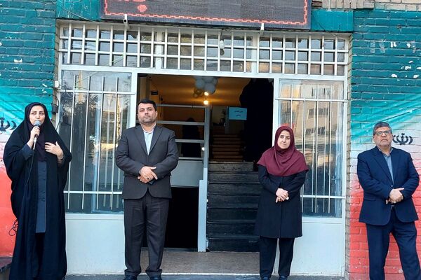 افتتاحیه طرح گلستان زندگی  دبیرستان شهدای هسته‌ای قرچک 