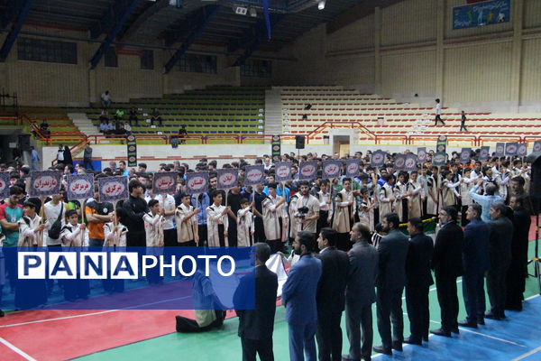 افتتاحیه المپیاد ورزشی سمپاد دانش‌آموزان متوسطه دوم 