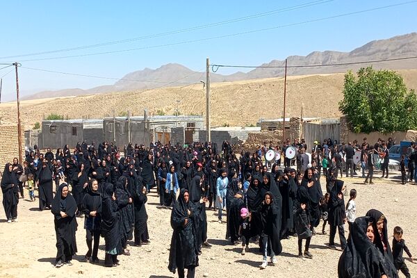 مراسم سوگواری سالار شهیدان حضرت اباعبدالله الحسین (ع) در روستای گزکوه 
