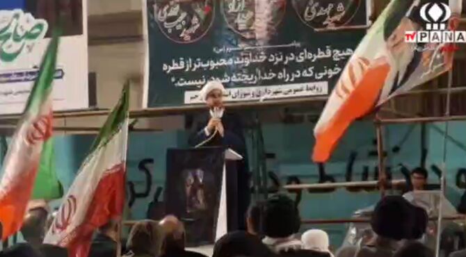 حضور حماسی مردم شهرستان جم در میدان امام حسین(ع)