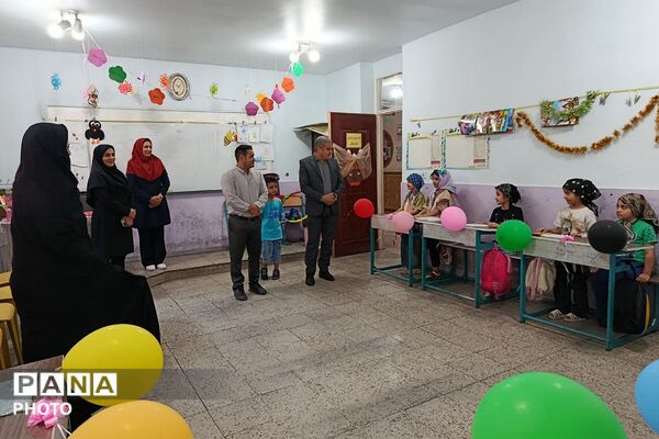 افتتاحیه پایگاه طرح تابستانه جاماندگان از پیش‌دبستانی در کهریزک