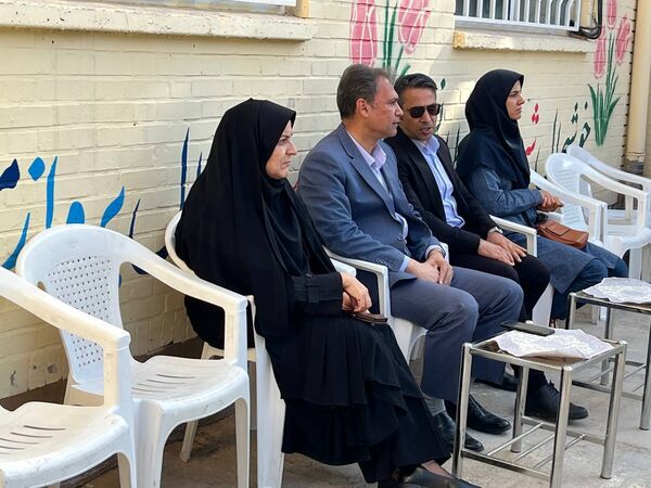 مراسم بزرگداشت هفته تربیت بدنی و ورزش در دبیرستان شاهد هاجر