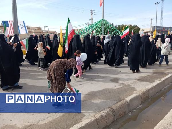 راهپیمایی 22 بهمن در لارستان 