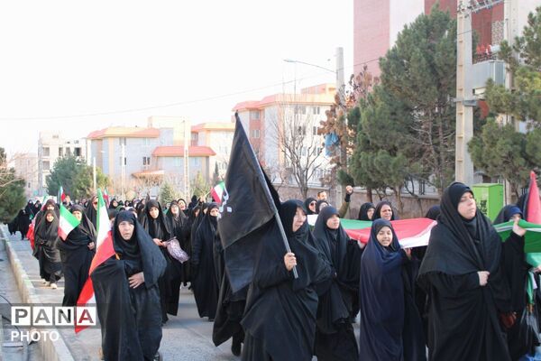اجتماع خونخواهان و منتقمین شهادت حضرت آیت الله الامام شهید سید علی خامنه ای در پردیس
