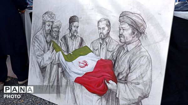 گرامیداشت شهدای مدرسه میناب در گرگان