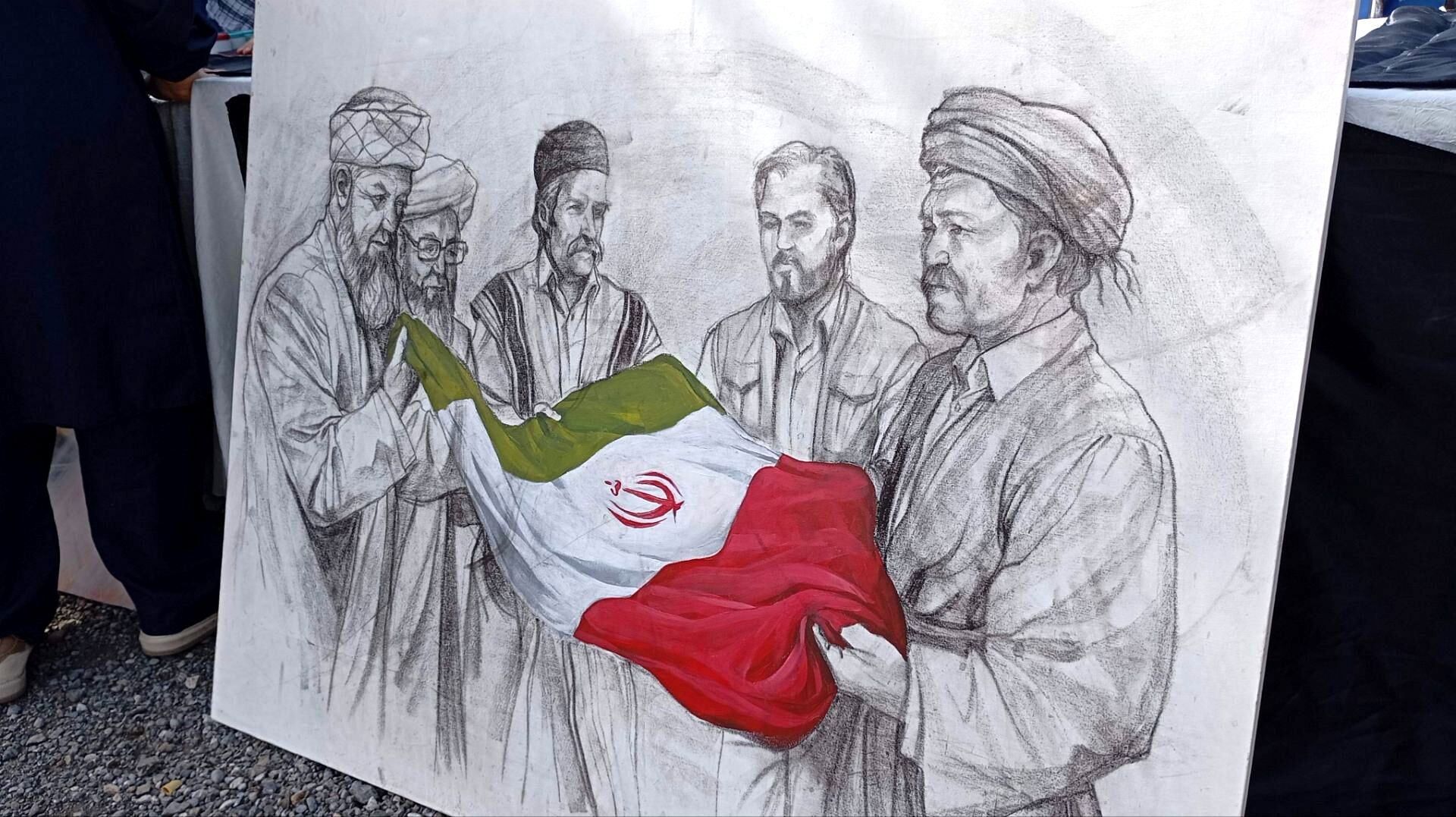 گرامیداشت شهدای مدرسه میناب در گرگان