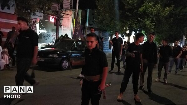 گذری بر عزاداری و فعالیت هیئت جوانان باب الحوائج نیشابور  در شب صد و چهل و چهارم 